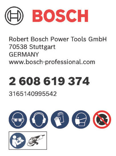 BOSCH-EW Schleifscheibe  125mm Kst 2608619374 f.Metall
