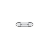 Kleinlampe 1W S5,5                                15V Röhre Ø8x31mm