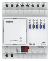 THEBEN Schaltaktor KNX REG 4TE 4f 16A RMG 4 U KNX 110-230V Handbedien