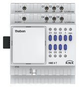 THEBEN Heizungsaktor KNX REG 6Ausg 0,45A HME 6 T KNX 24-250V Handschaltung