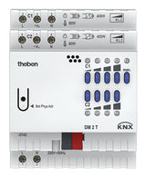 THEBEN Dimmaktor KNX 5-800W REG 4TE uni DM 2 T KNX Handbedien 2Ausg