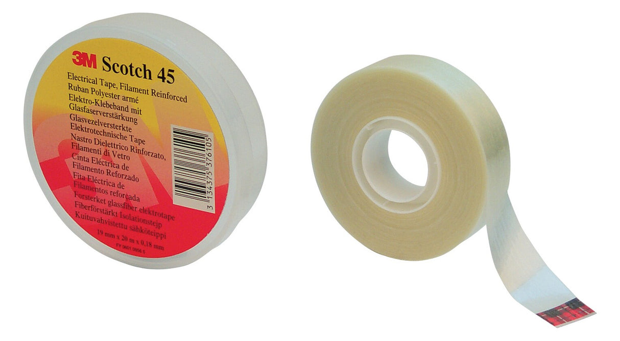 3M/SCOTCH Polyesterband transparent 7100119568 SCOTCH45-19X20