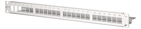 METZ CONNECT Patchpanel 1HE 24Ports 130A21-00-E Schirm 43,6x482,6x100mm