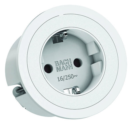 BACHMANN Multi-Tischsteckdose EB 1Steckd 926.301 ws Kst