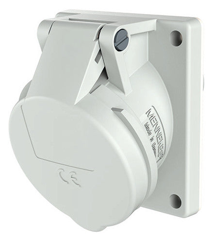 MENNEKES CEE-Anbausteckdose 3p 16A 12h 3217 n.Trenntr IP44 Schraubkl abgew Kst