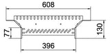 BETTERMANN Anbau-Abzweigstück ST vz RAA 140 FS 110x400mm int.Verb
