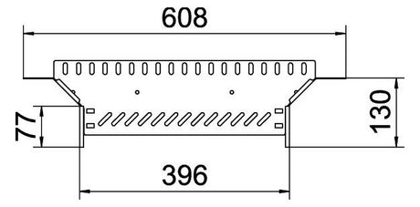 BETTERMANN Anbau-Abzweigstück ST vz RAA 140 FS 110x400mm int.Verb