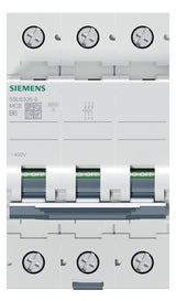 SIEMENS Leitungsschutzschalter UC B 6A 5SL6306-6 3p 400V 3TE 50Hz IP20