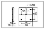 RIDI LED-Deckenanbauleuchte 21W 4000K ws LENSES-AQ0622NDWS840B0350 3690lm Konv