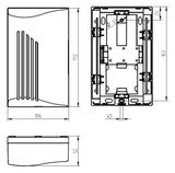 GROTHE Gong 8V/UC 83dB elektromech Kst GONG 569 Bw IP20 1-0,3A