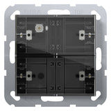 GIRA Tastsensor KNX UP 2f inkl.Ankoppl System 55 501200 LED m.Thermostat