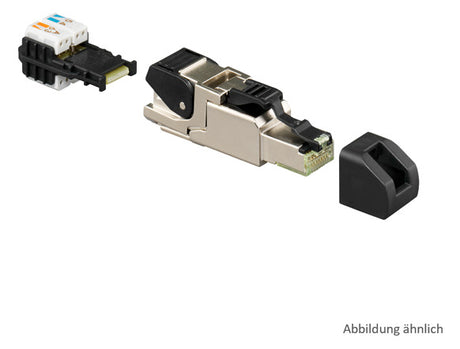 RUTENBECK Modular-Stecker Cat6A RJ45 rnd US-Cat.6A iso A 27-22AWG Feldkonf litz