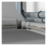 Missel MSA 9 Isoliermaterial für HT Abzweig 87 Grad, DN 70 | 162-1487
