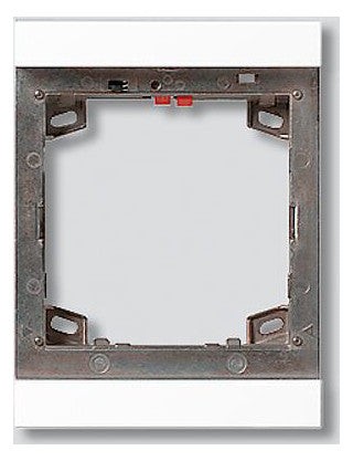 SIEDLE Rahmen-Türstation 1f UP ws Zink MR 611-1/1-0 W 99,5x131x27mm