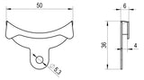 Alre-It Montageklammern JZ-05/6M | C1809474