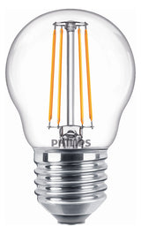 PHILIPS-LM LED-Kugellampe FM E27 P45 ws CorePro LEDLusterND4.3-40W E27 827P 4,3W