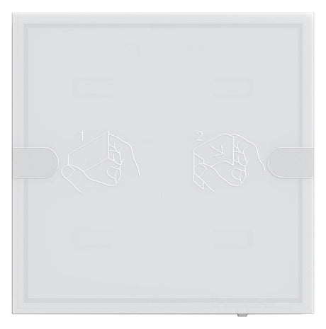 GIRA Tastsensor KNX UP ws 1f 1pkt LED 5001003 inkl.Ankoppl