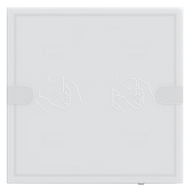 GIRA Tastsensor KNX UP ws 1f 1pkt LED 5001003 inkl.Ankoppl