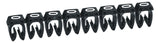 LEGRAND Kabelmarkierung 0 sw Kabel Kst Legrand 038220  1,38-1,78mm 5,6x3mm 0