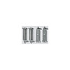 SIEDLE Montageelement-Tür UP sw Kst ZHB 612-0