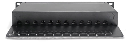 ASSMANN ELEKTRO Patchpanel 12Ports Cat6A DN-91612S-EA 254mm(10) Schirm RAL9005