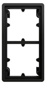 GIRA Einbaurahmen 2f sw Kst 376900