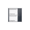 SIEDLE Tastenmodul 1+n 2RT anthgr TM 612-2 AG 99x99x27mm