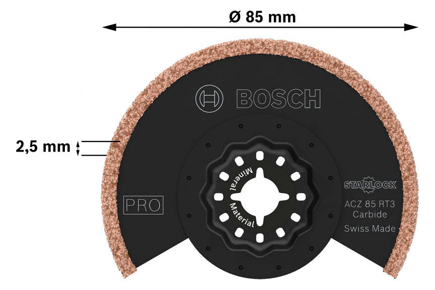 BOSCH-EW Segmentsägeblatt rnd SEGMENTSÄGEBLAT