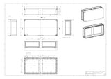 SPELSBERG Sammelschienengehäuse Kst 630A GSi 456-Q 5p IP65 inkl.Sammelschien