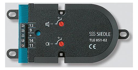 SIEDLE Türlautsprecher EB sw Mehrdr TLE 051-02 124x60x31mm
