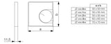 ALRE-IT Raumthermostat IP20 Bimetall JZ-001.120