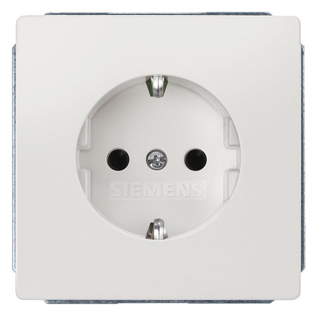 SIEMENS Steckdose 1f ti-ws glz UP m.BS DELTAstyle 5UB1855 IP20