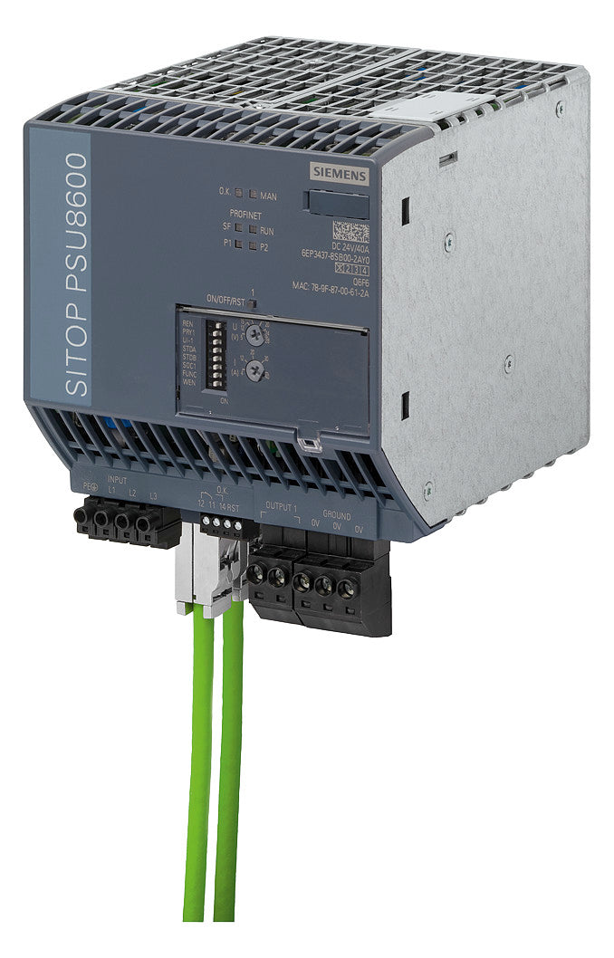 SIEMENS Gleichstromversorgung REG 24V 6EP3437-8SB00-2AY0 960W 400VAC 40A IP20