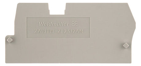 WEIDMÜLLER Abschl/Zwischenplatte bg ZAP/TW ZT2.5/2AN