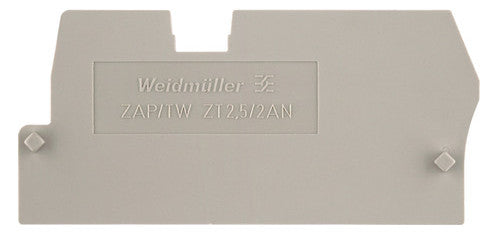 WEIDMÜLLER Abschl/Zwischenplatte bg ZAP/TW ZT2.5/2AN