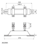 Walraven Fixpunktsatz dB-FiX 200 f. d: 72-78 mm Schallschutz DIN 4109 | 2622065