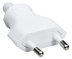 BACHMANN EURO-Stecker 2,5A 250V Kst IP20 900.011 ws ger