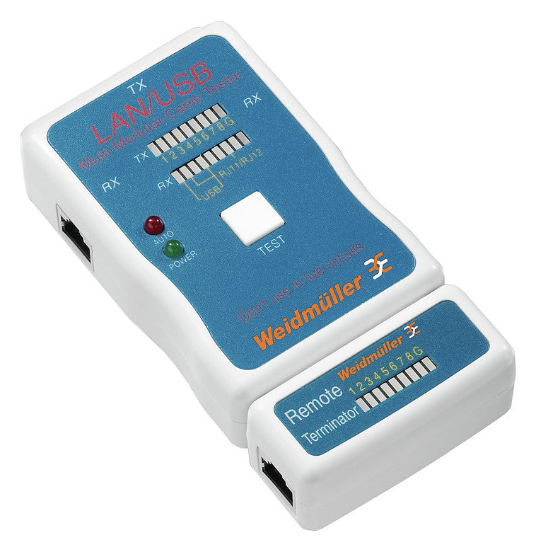 WEIDMÜLLER LAN-Funktionstester LCD LAN USB TESTER