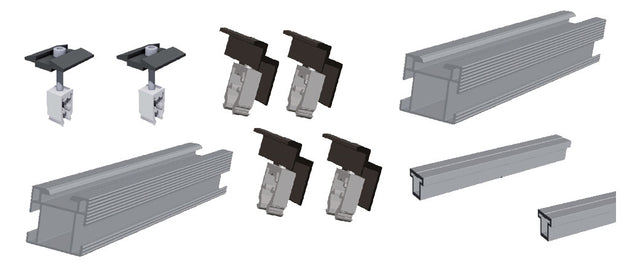 Sonnenkraft SK-AluFix 0 für 6x PV black | 4183