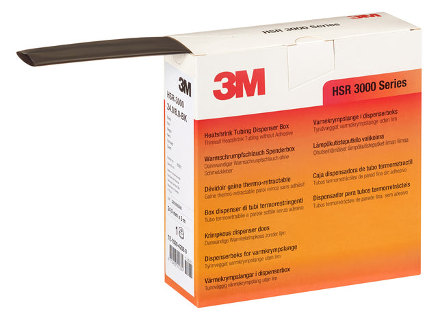 3M/SCOTCH Warmschrumpfschlauch TE100042064 schwarz HSR30009,0/3,0