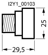 SIEMENS D0-Schraubkappe D01 Porzellan 5SH4317