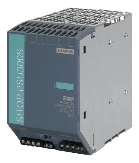 SIEMENS Gleichstromversorgung REG 24V 6EP1436-2BA10 480W 400-500VAC 20A IP20