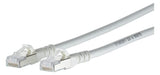 METZ CONNECT Patchkabel Cat6A 15m ws 1:1 130845A588-E S/FTP RJ45 AWG26
