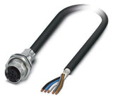 PHOENIX Rundsteckverbinder 1mm 5p 60V 4A SACCBP-FS-5CON-M16/1,0-PUR SCO