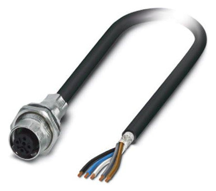 PHOENIX Rundsteckverbinder 1mm 5p 60V 4A SACCBP-FS-5CON-M16/1,0-PUR SCO