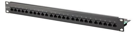 METZ CONNECT Patchpanel 25Ports 1HE Cat3 130814-0203-E 25Ports 44,45x482,6x150mm