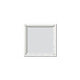 SIEDLE Rahmen-Türstation 4f UP ws alu KR 611-2/2-0 W 231x231x15mm