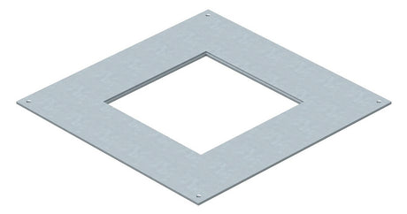 BETTERMANN Montagedeckel ST quadrat 4mm DUG 250-3 4 trocken 282x282mm