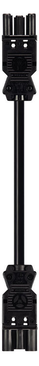 WIELAND Systemverbindung 3p H05VV-F sw GST18I3K1BS 15 50SW 1,5qmm L5000mm