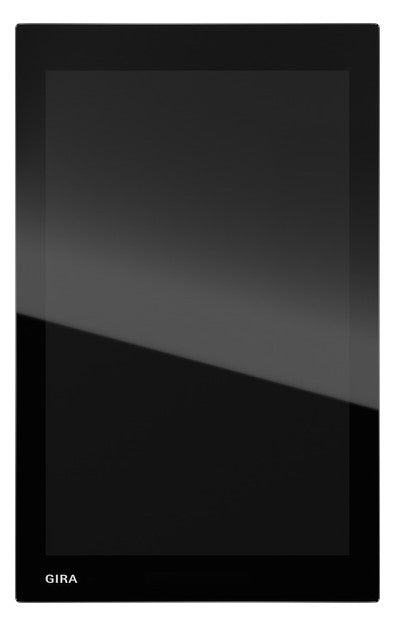 GIRA Bedienelement KNX Glas sw UP G1 208705 m.Display man.SollwVerst